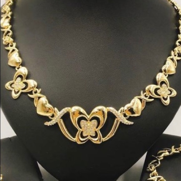 18kt gold filled set - Picture 2 of 4